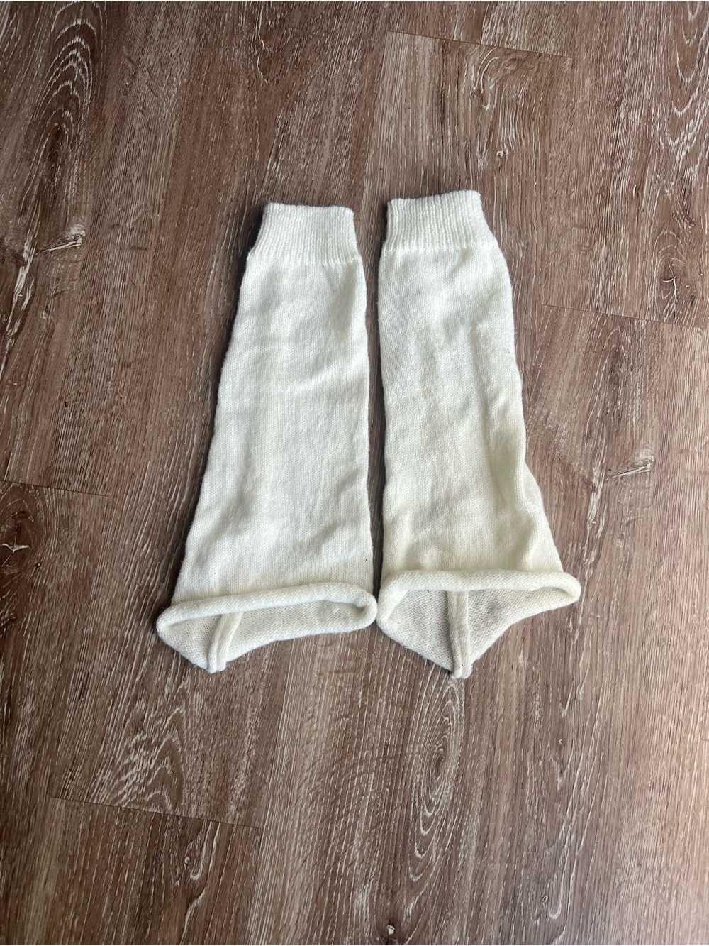 Cream Leg Warmers